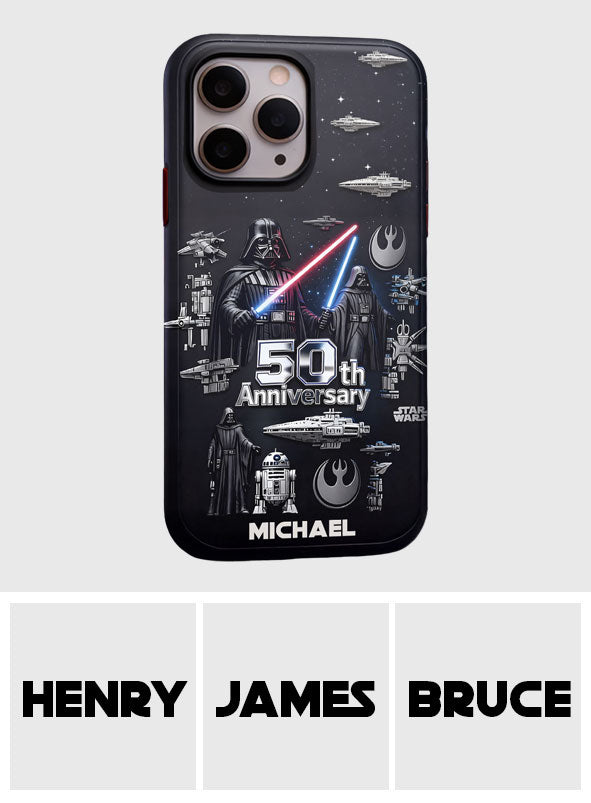Wonder Stars - Personalized The Force Full Print Phone Case