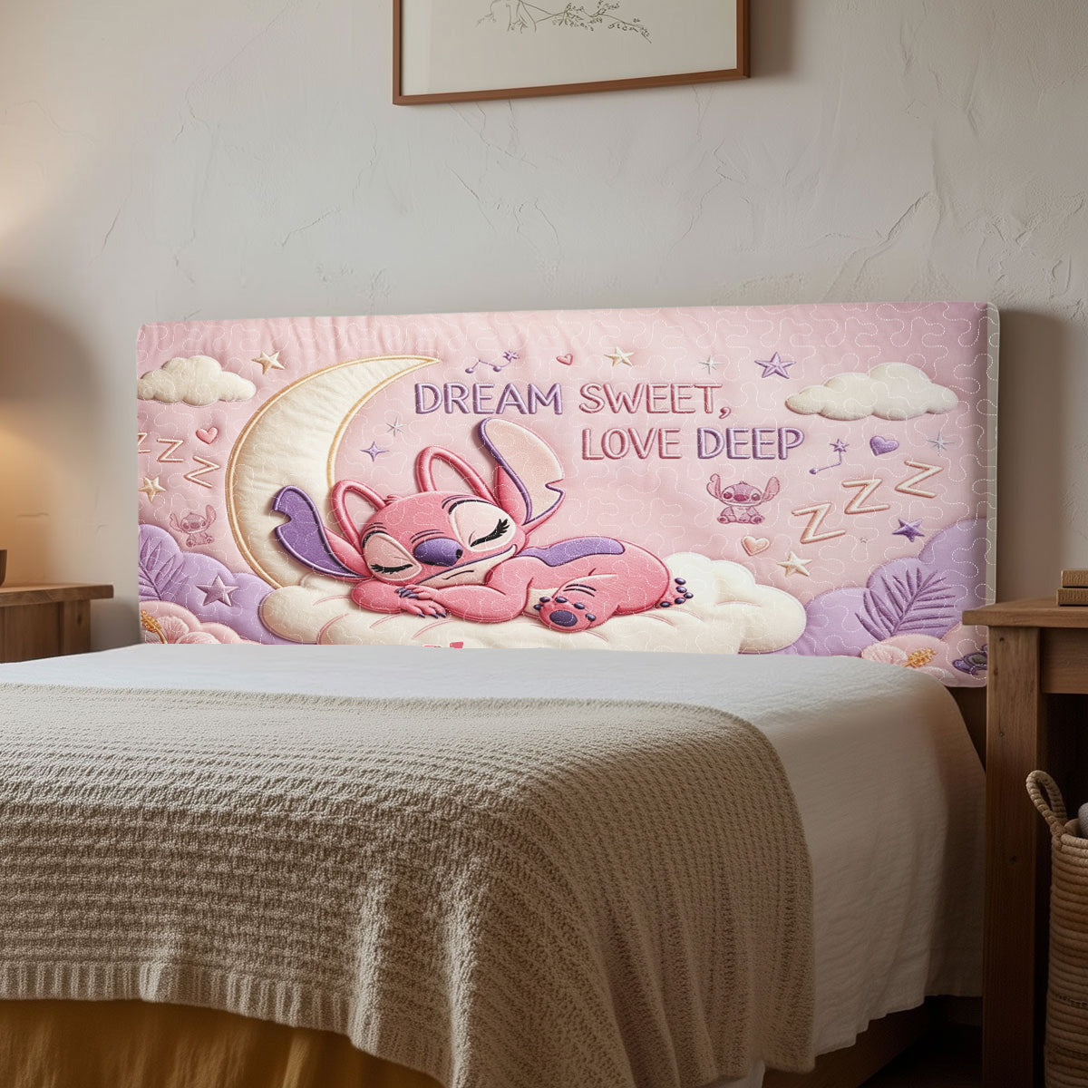 Dream Big, Little Ohana - Personalized Ohana Headboard Slipcover