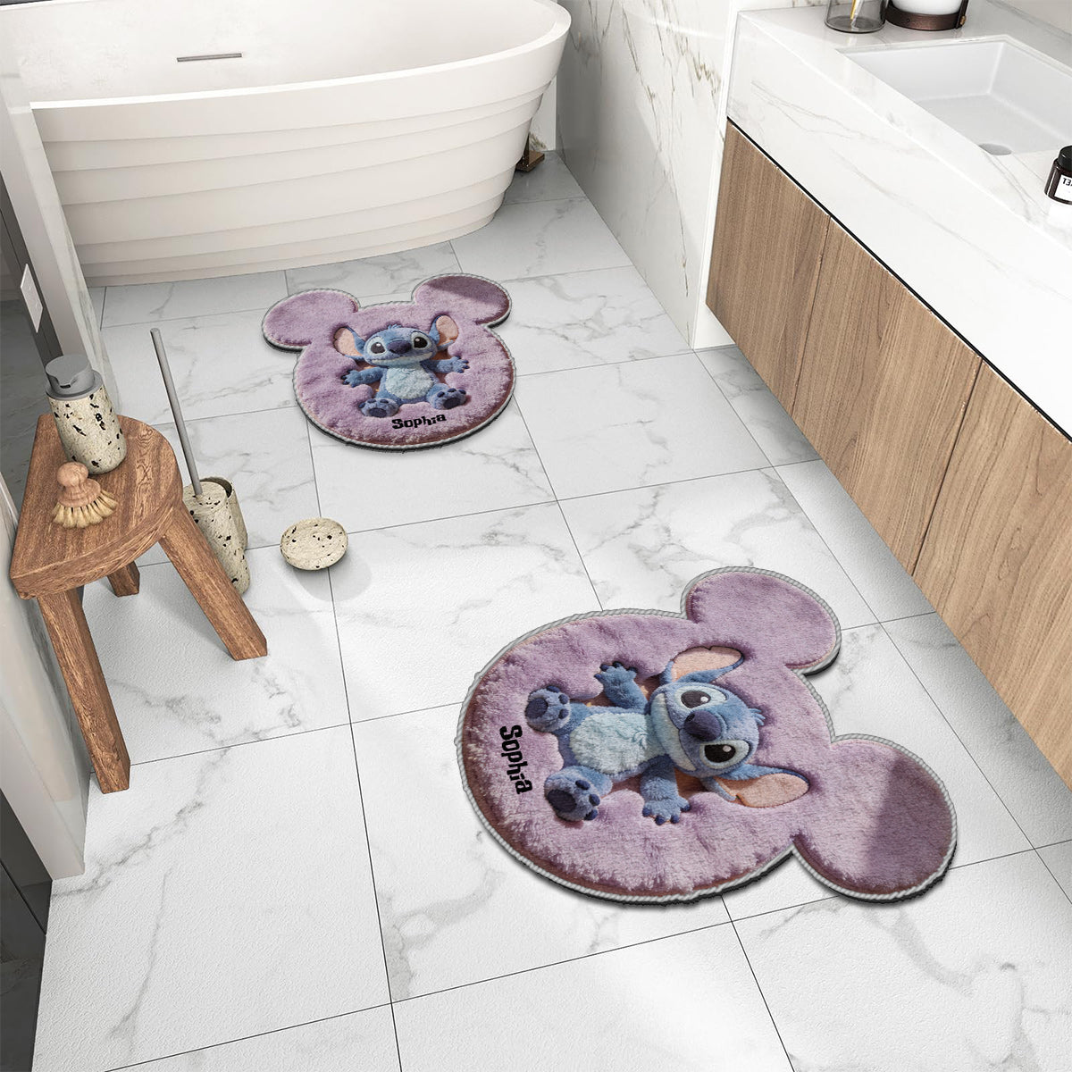 Ohana - Personalized Ohana Non-Slip Tufted Rug
