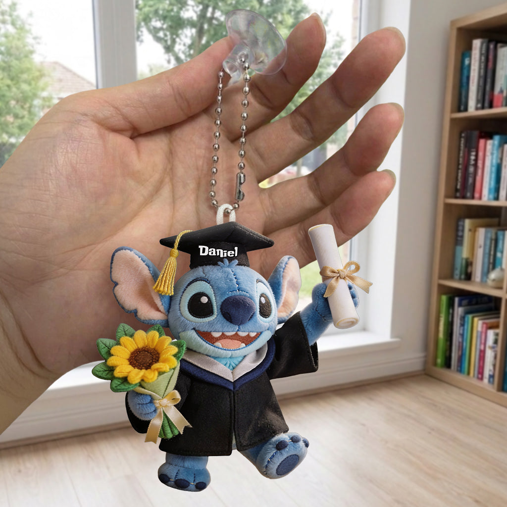 Class Of 2026 - Personalized Ohana Plush Keychain