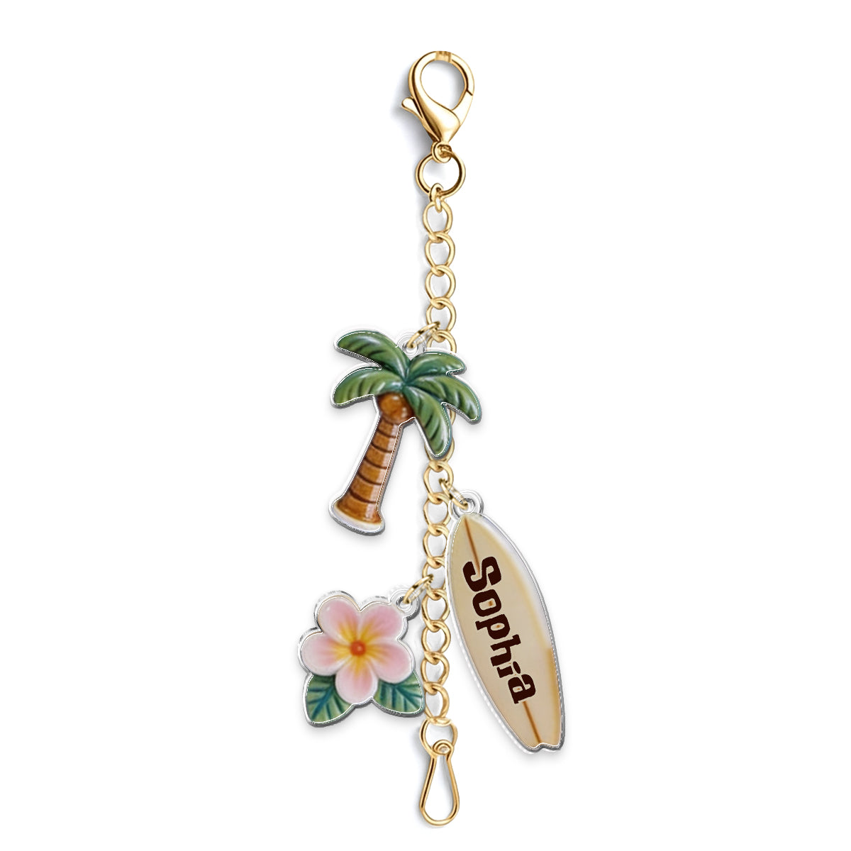 Ohana Tumbler with Charms - Personalized Ohana Dangling Charms