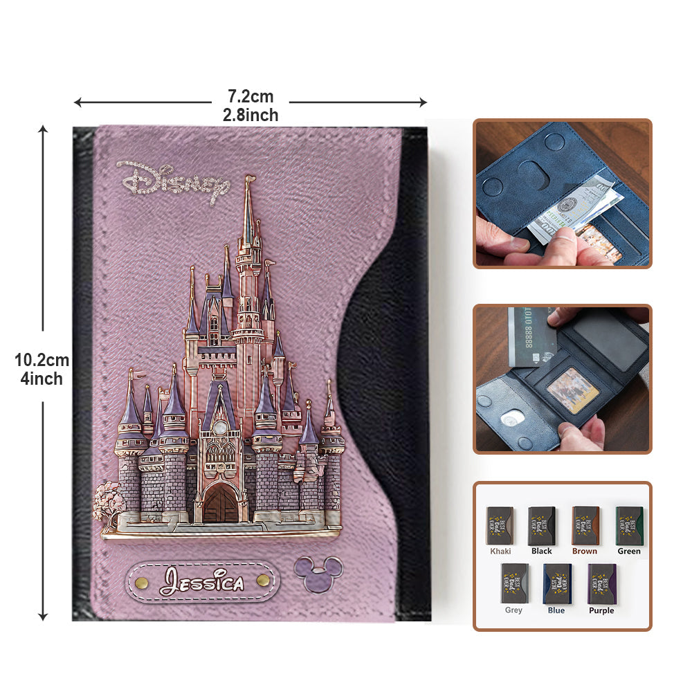 Magical Day Custom Name - Personalized Mouse Magsafe Wallet
