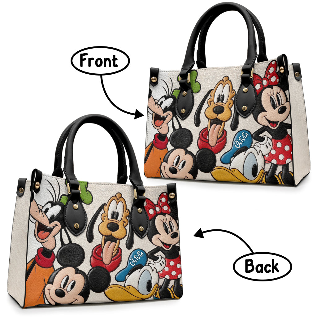 Friends - Personalized Mouse Luggage Cover