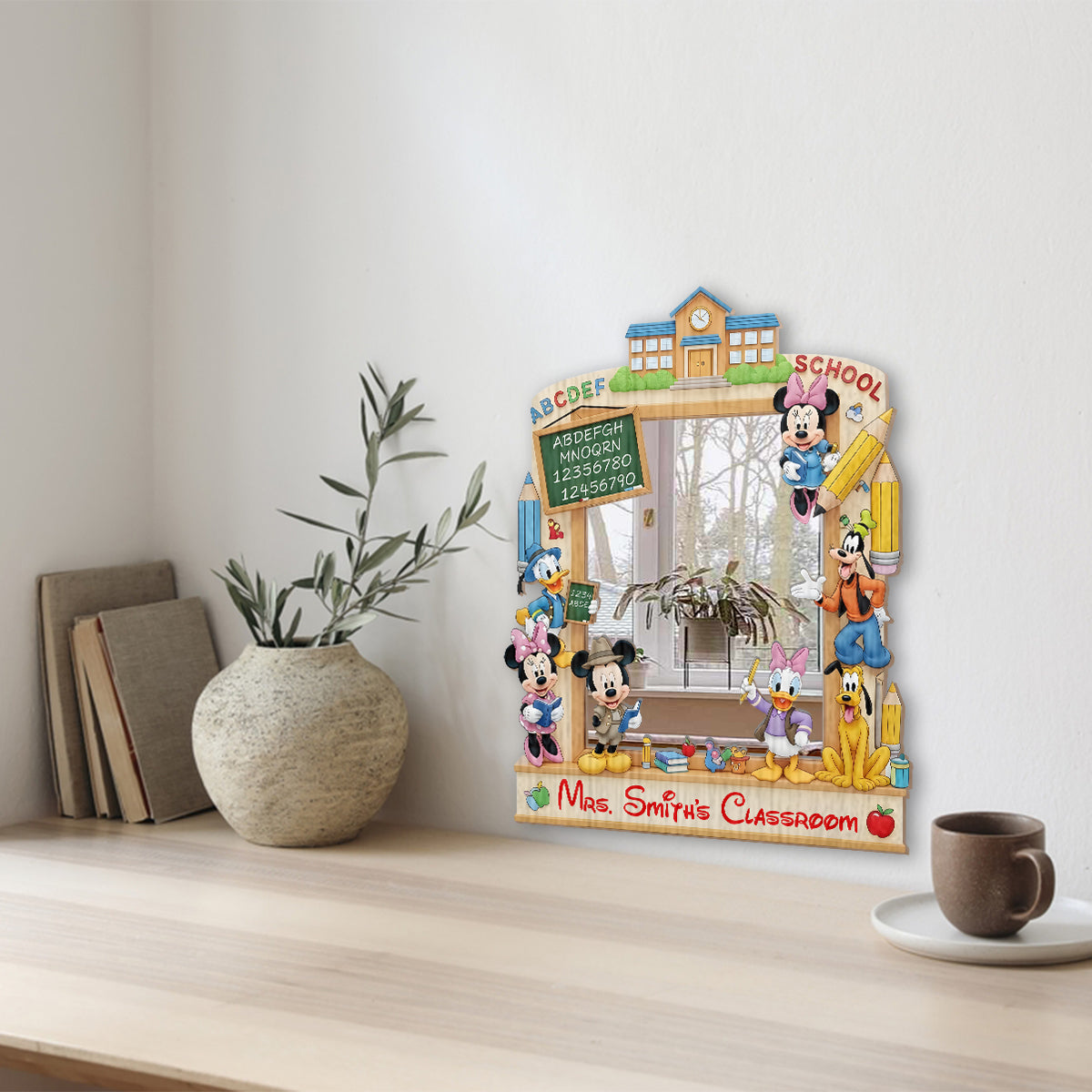 Magical Classroom - Personalized Teacher Wall Hanging Mirror