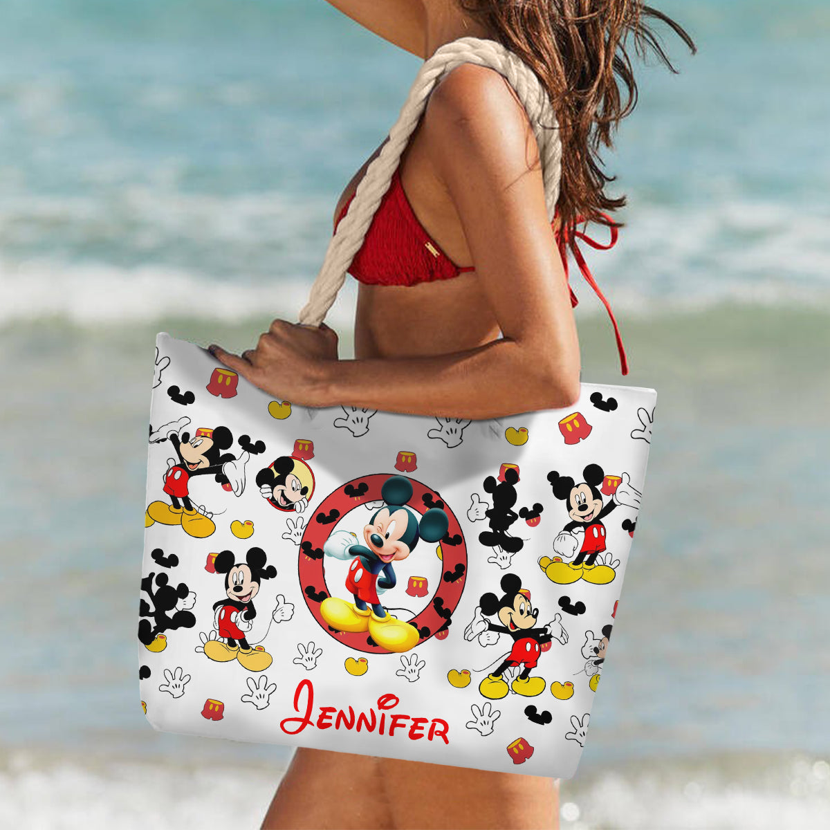 Magical Day - Personalized Mouse Beach Bag