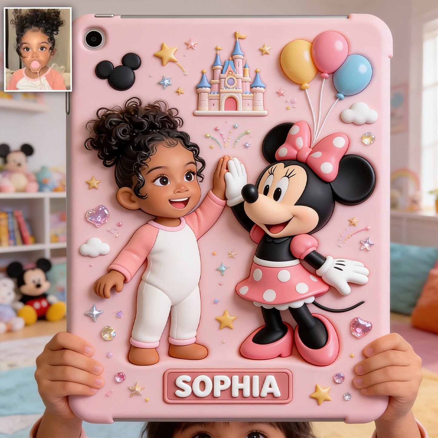 Magical Friend - Personalized Mouse Tablet Cover With Pen Slot