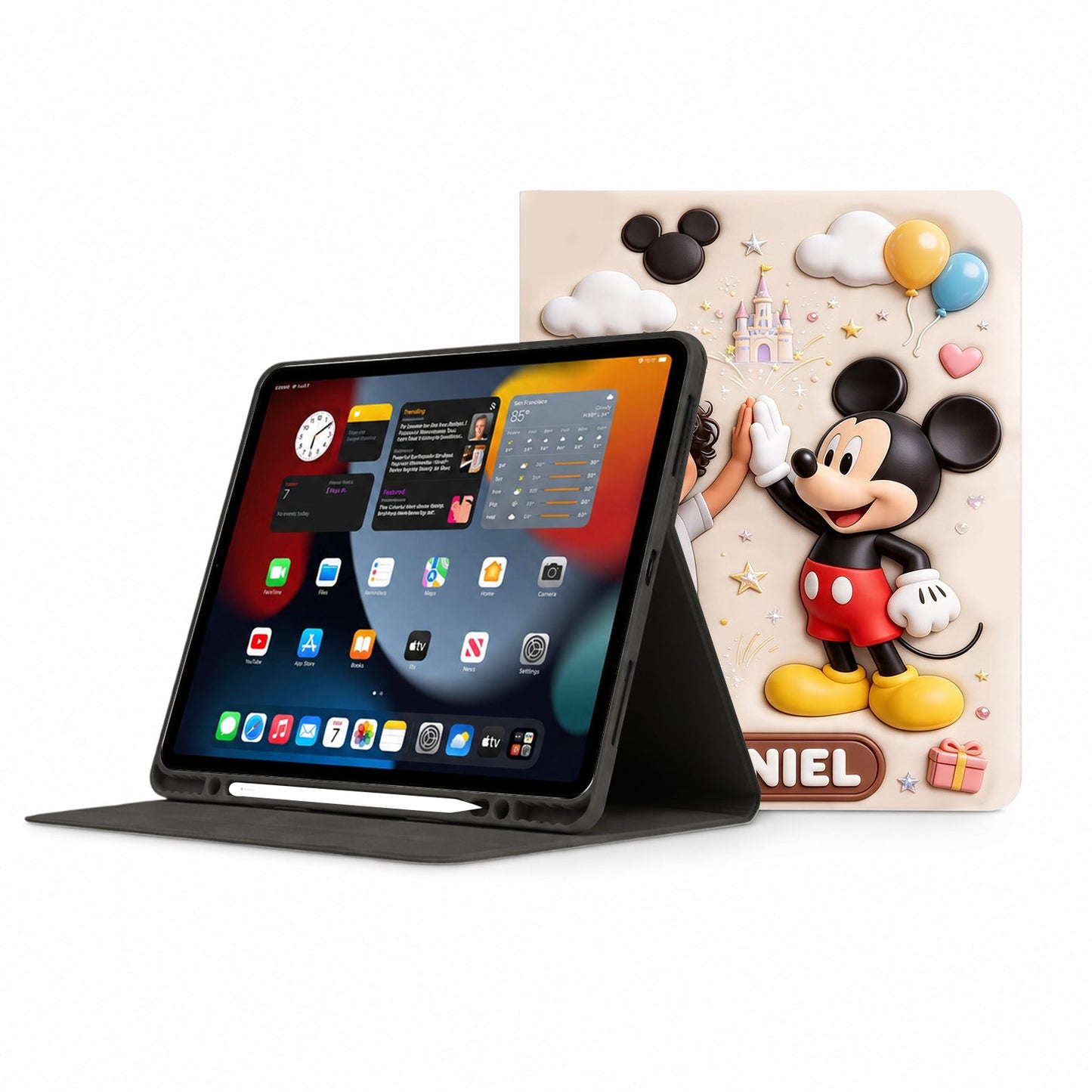 Magical Friend - Personalized Mouse Tablet Cover With Pen Slot