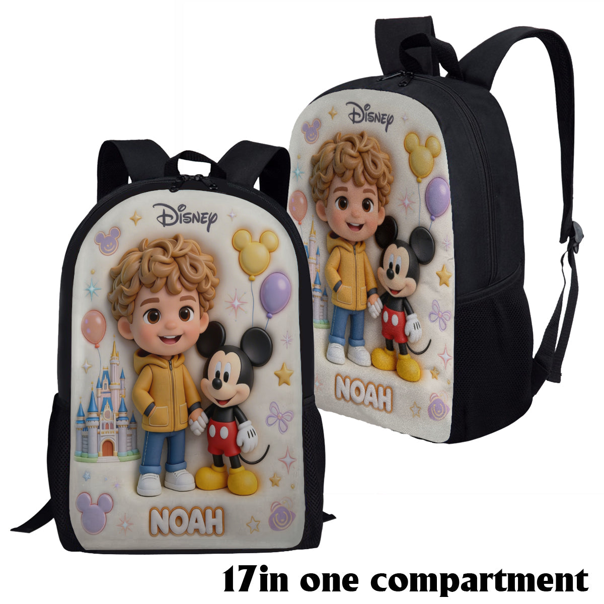 Custom Any Photo - Personalized Kid Multifunctional Backpack