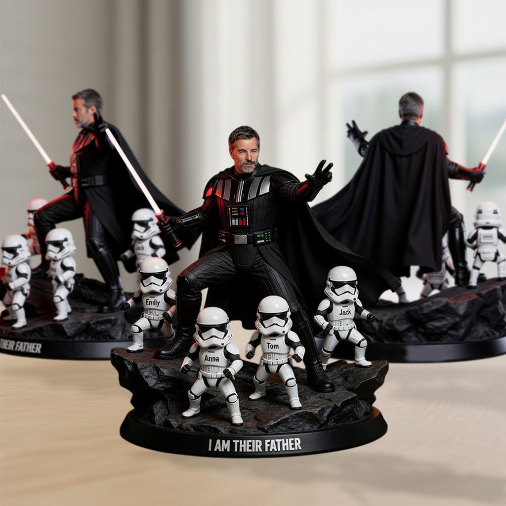 I Am Their Father - Personalized The Force Premium 3D Figurine