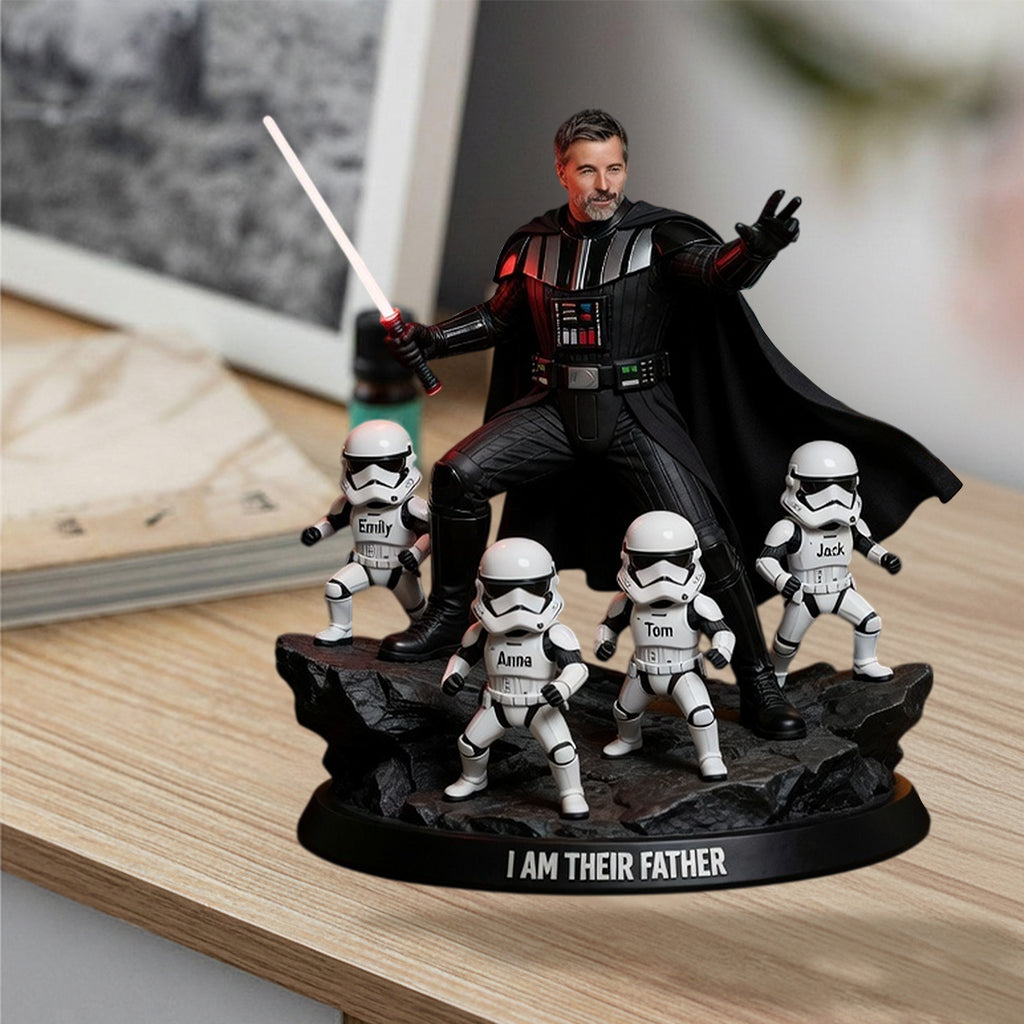 I Am Their Father - Personalized The Force Premium 3D Figurine