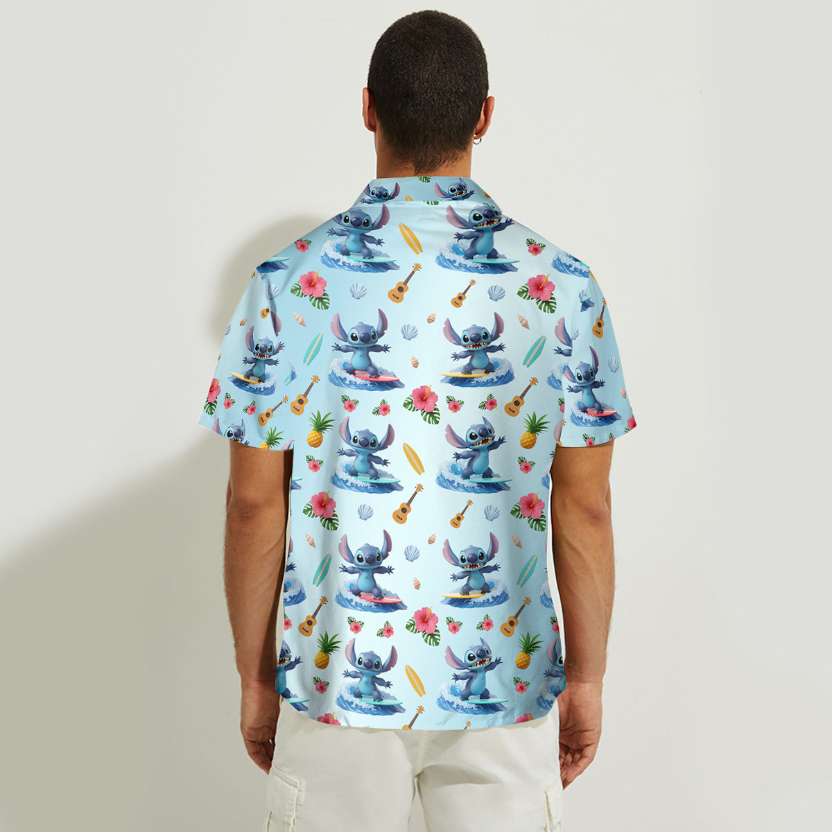 Couple Monster Hawaii Beach Trip - Personalized Ohana Hawaiian Shirt & Sleeveless Dress