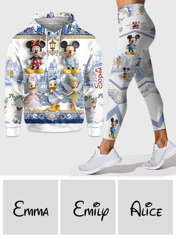 Blue Magic - Personalized Mouse Hoodie and Leggings