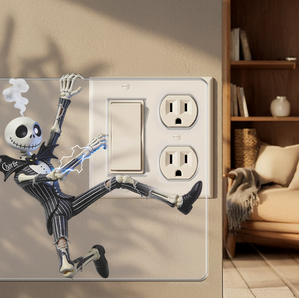 Funny Nightmare - Personalized Nightmare Light Switch/ Outlet Cover