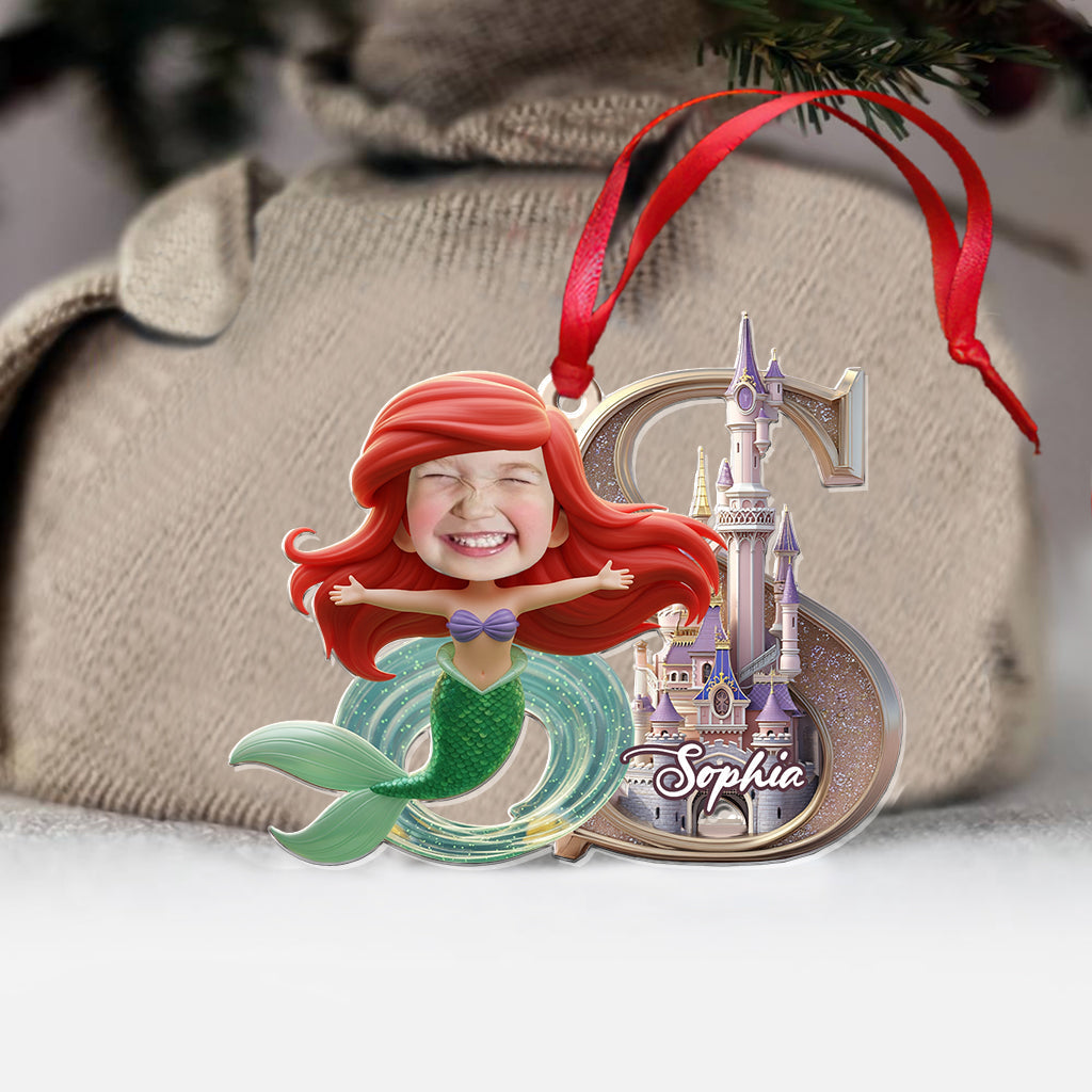 Magical Princess - Personalized Mouse Transparent Ornament