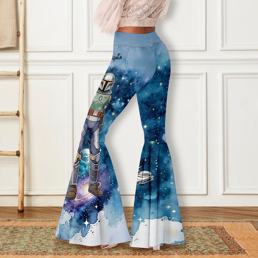 Cute Baby - Personalized The Force Flare Leggings