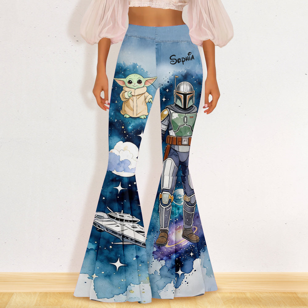 Cute Baby - Personalized The Force Flare Leggings