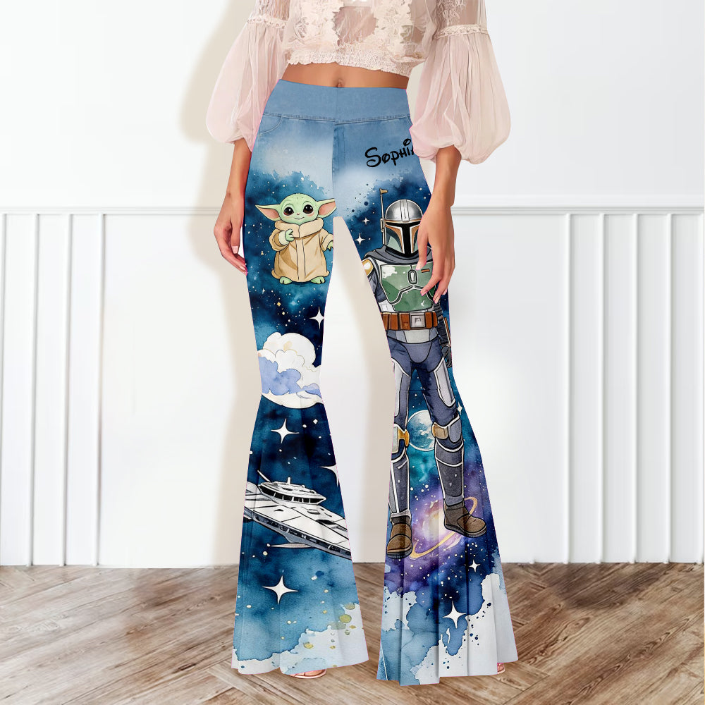 Cute Baby - Personalized The Force Flare Leggings