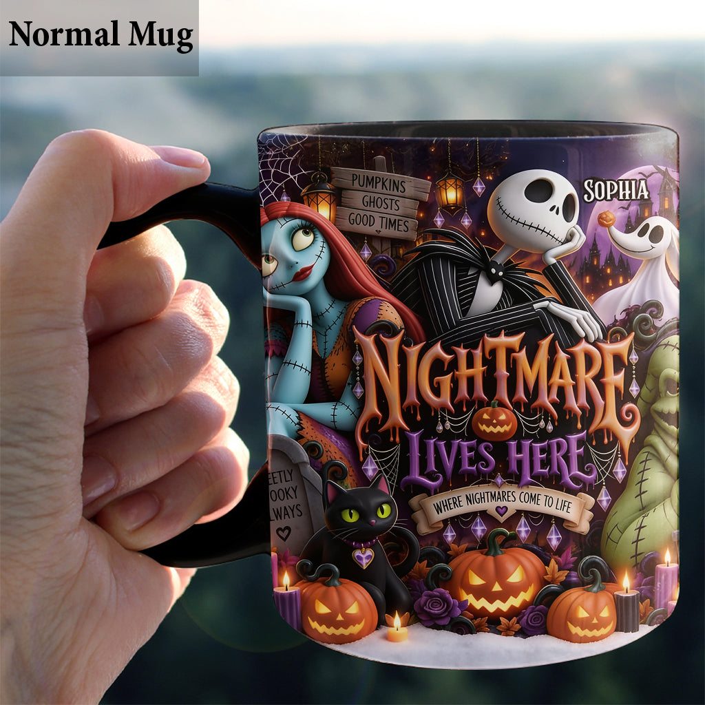 Merry Christmas - Personalized Nightmare Mug