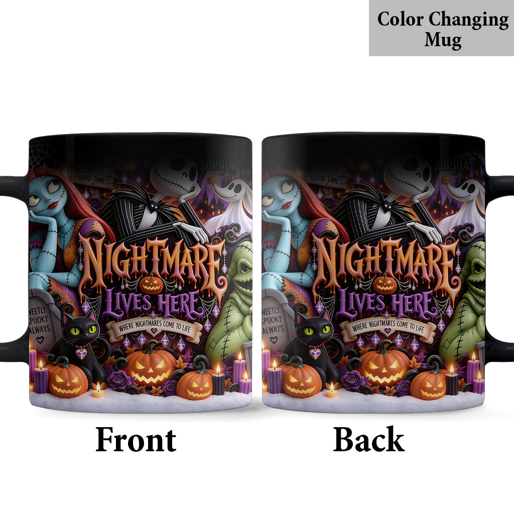 Merry Christmas - Personalized Nightmare Mug
