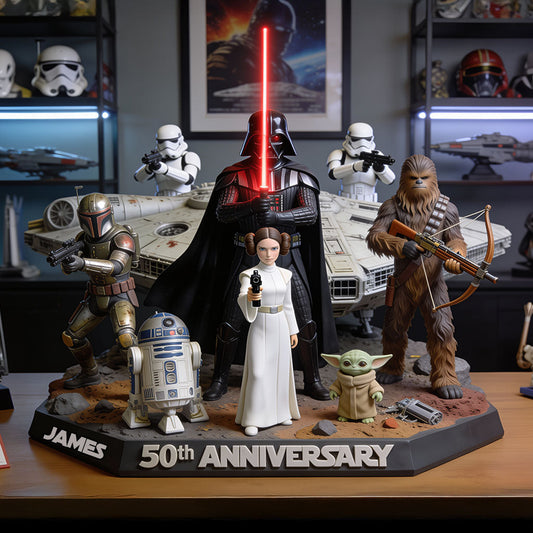 50th Anniversary The Force - Personalized The Force Custom Shaped Acrylic Plaque