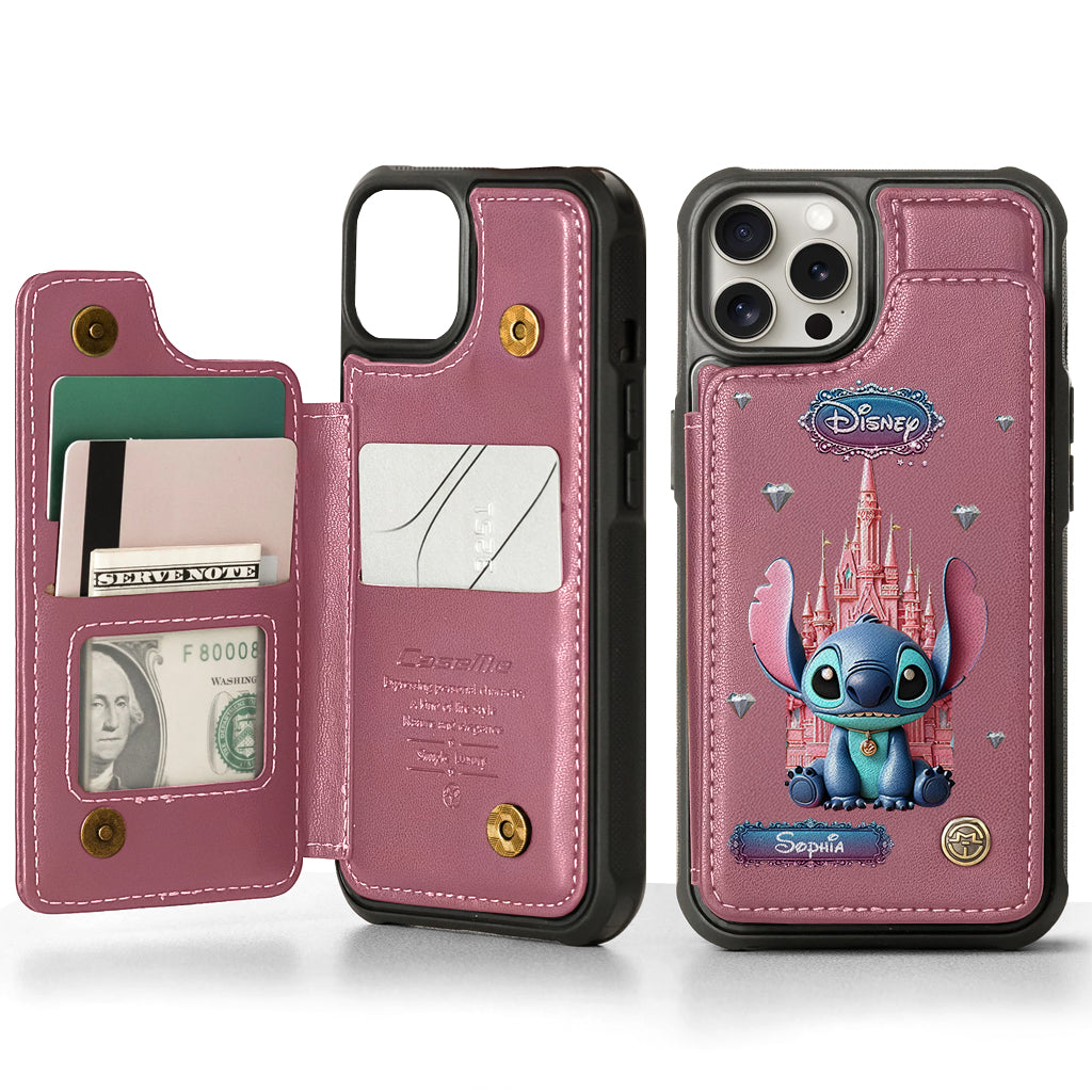 Blue Ohana - Personalized Ohana Wallet Phone Case