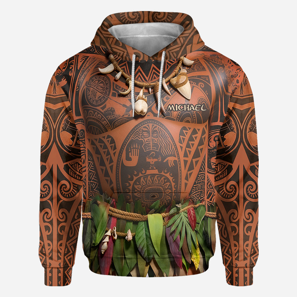 Funny Aloha Hero Costume - Personalized Hawaii Movie All Over Shirt