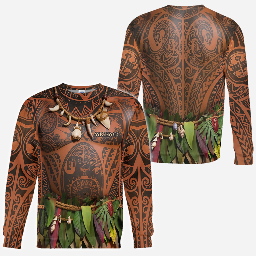 Funny Aloha Hero Costume - Personalized Hawaii Movie All Over Shirt
