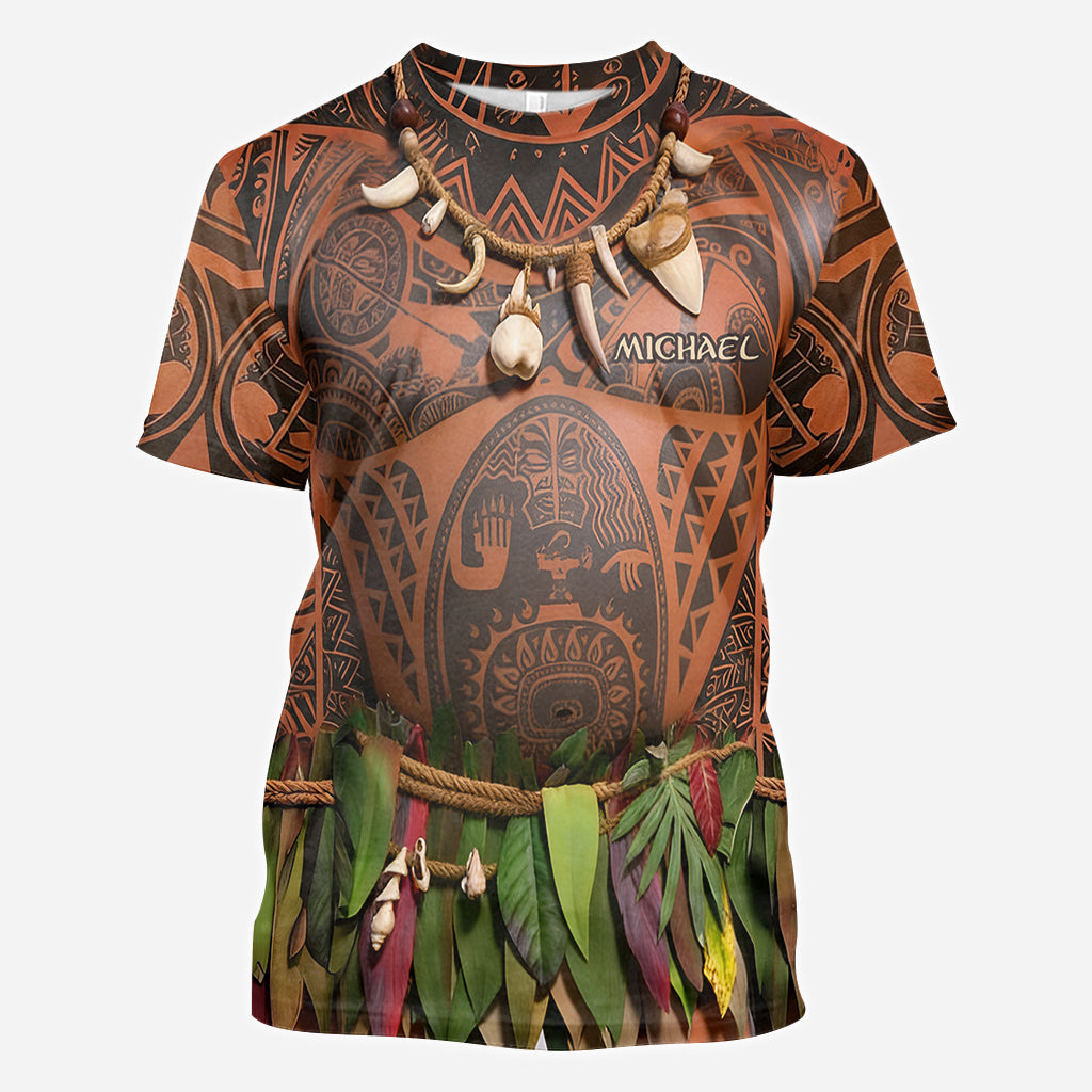 Funny Aloha Hero Costume - Personalized Hawaii Movie All Over Shirt