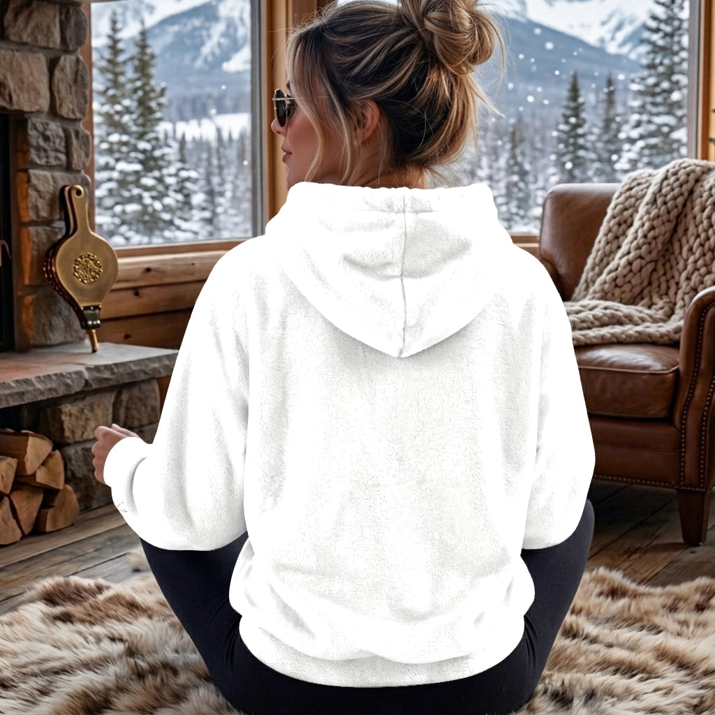 Believe In Magic - Personalized Mouse Fleece Hoodie