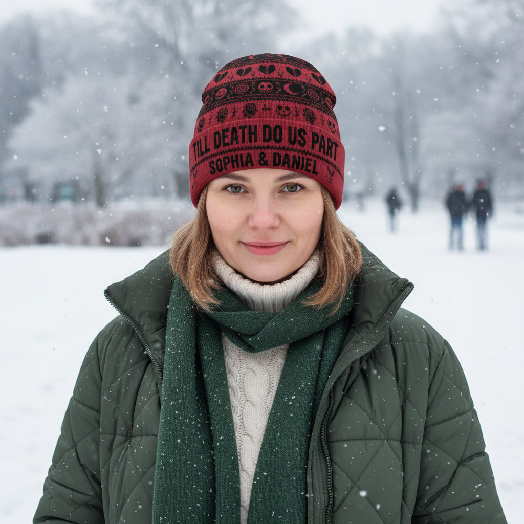 Till Death Do Us Park - Personalized Nightmare Beanie Hat