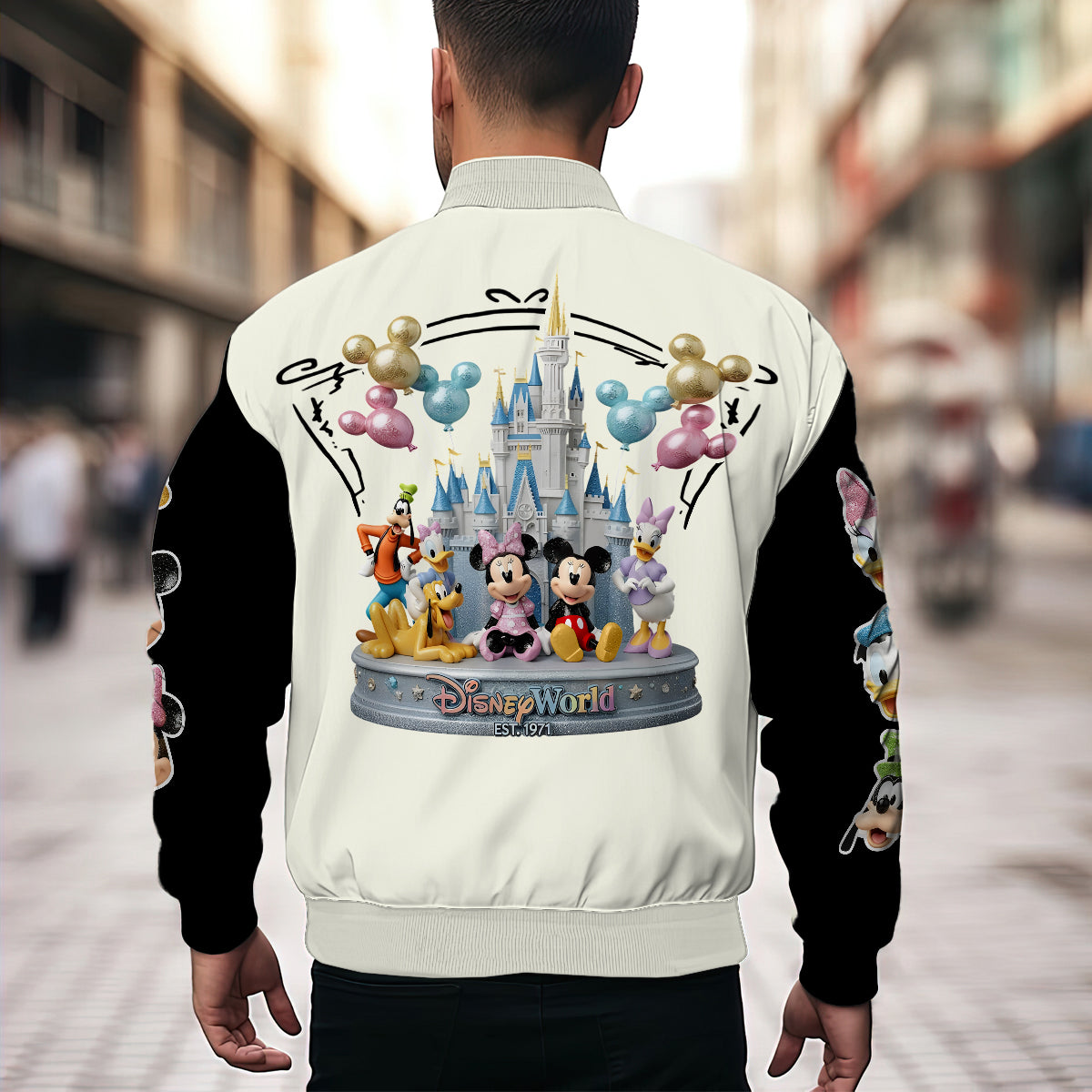 Magical Moments - Personalized Mouse Bomber Jacket