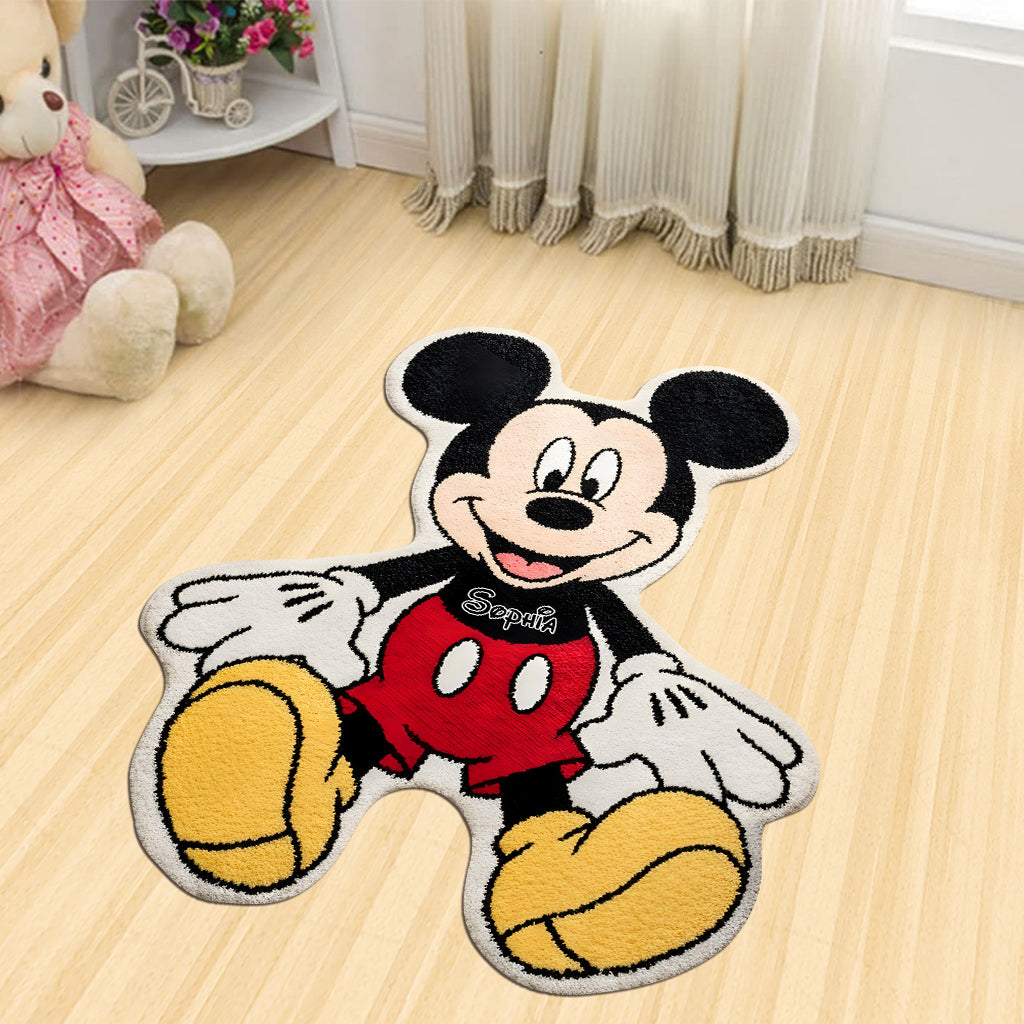Magic Room - Personalized Mouse Shaped Doormat/ Rug
