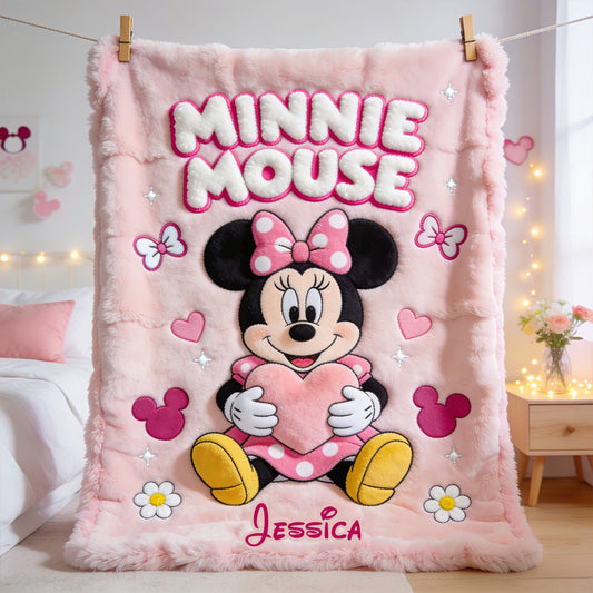 Magical Friends - Personalized Mouse Blanket