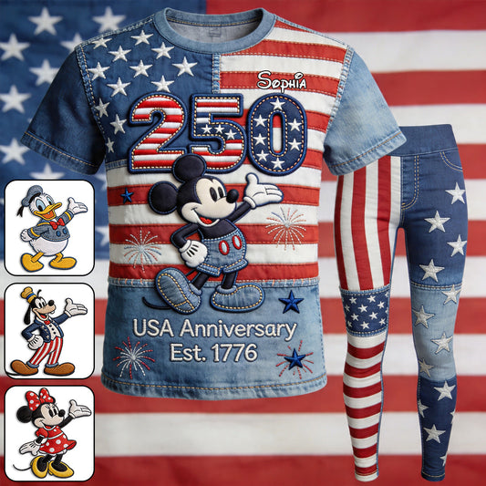 250th Anniversary - Personalized Mouse All Over Shirt