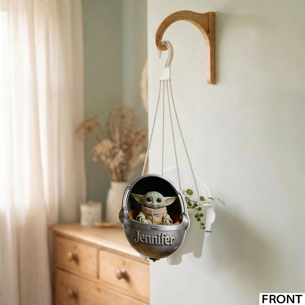 Baby Green - Personalized The Force Hanging Pot