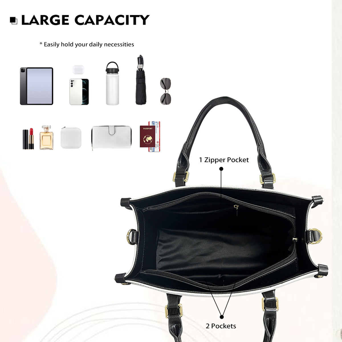 Magical Moments - Personalized Mouse Leather Handbag