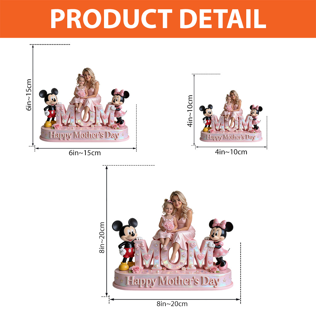 Happy Mother's Day - Personalized Mouse Custom Shaped Acrylic Plaque