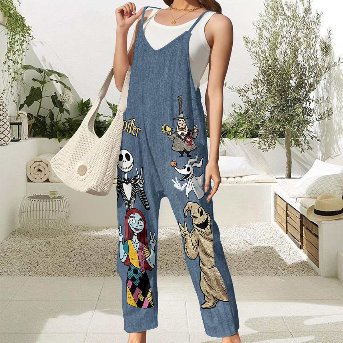 Nightmare Friends - Personalized Nightmare Loose-Fit Overalls/ Rompers