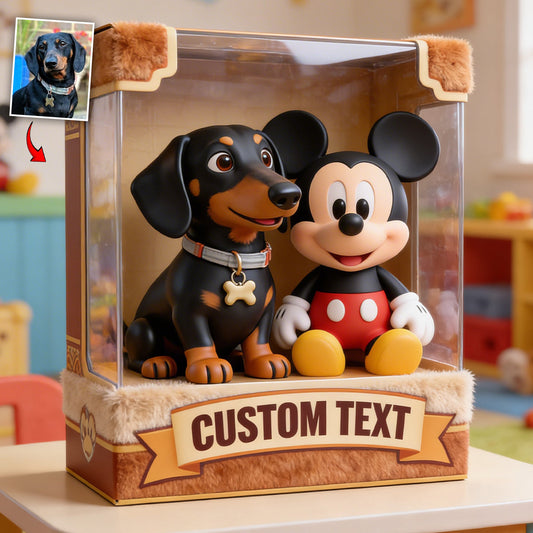 Pet Friends - Personalized Mouse Custom Shaped Acrylic Plaque