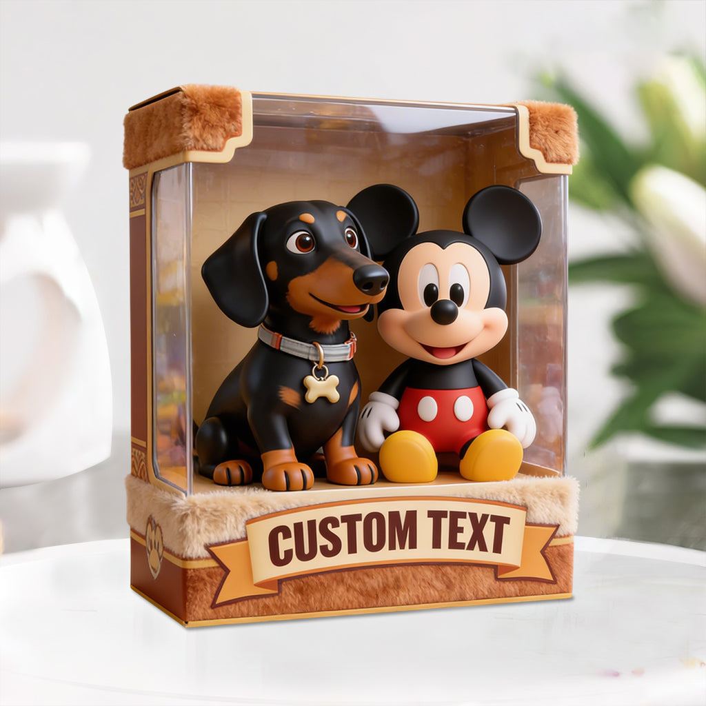 Pet Friends - Personalized Mouse Custom Shaped Acrylic Plaque