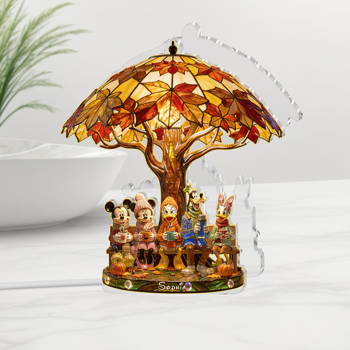 Magical Season - Personalized Mouse Acrylic LED Night Light