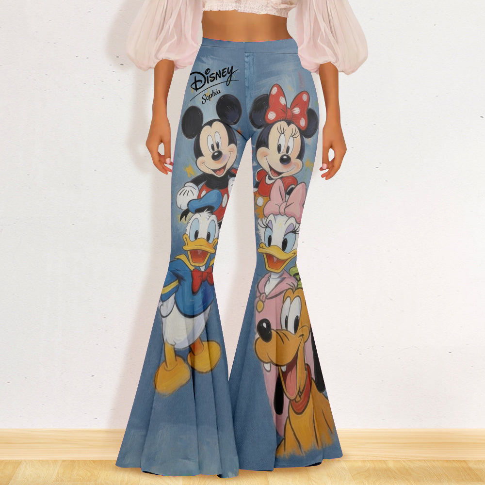 Friends - Personalized Mouse Flare Leggings