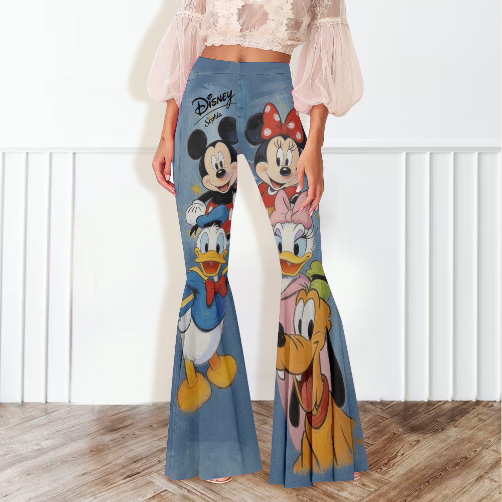 Friends - Personalized Mouse Flare Leggings