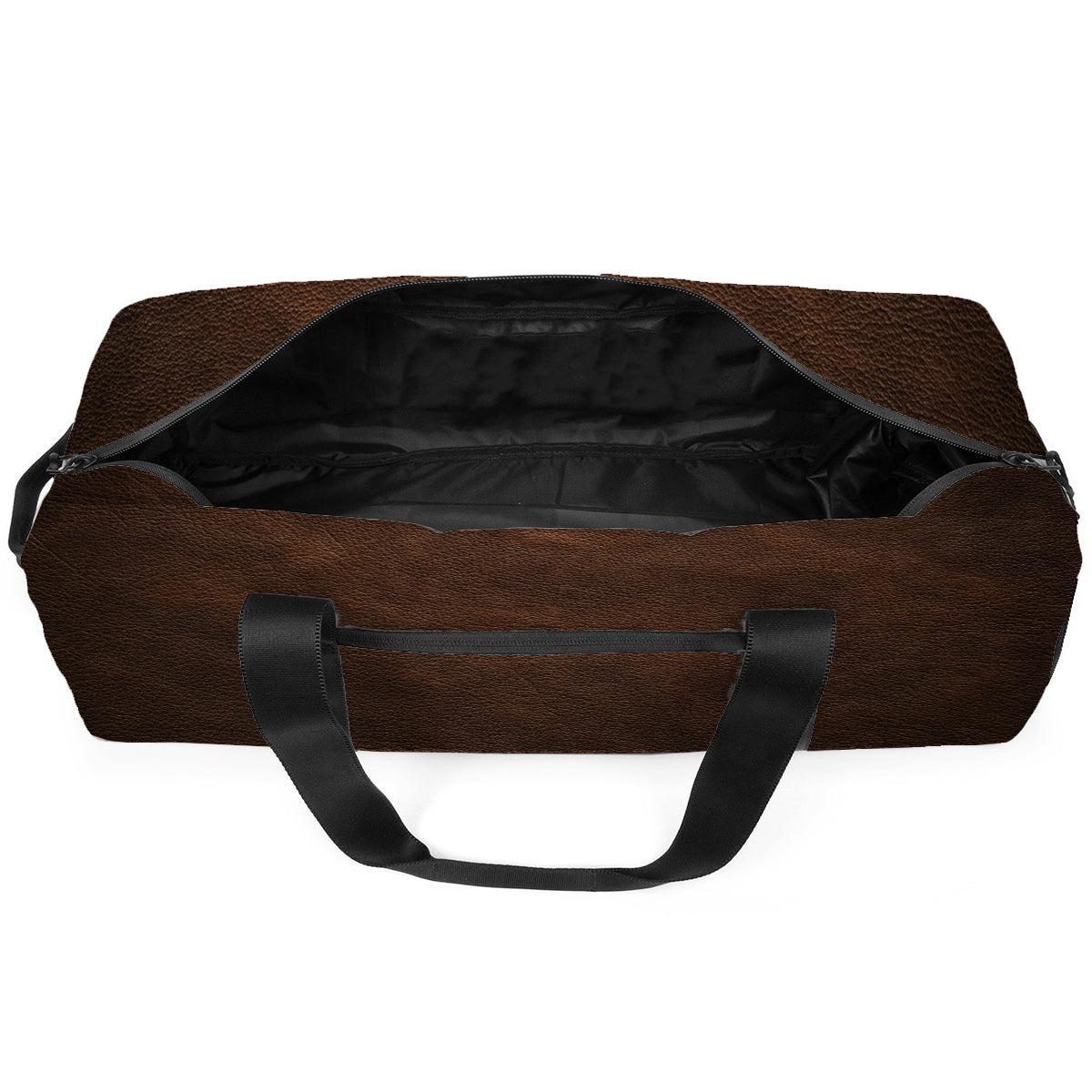 The Black Armored Commander Custom Name - Personalized The Force Duffle Bag