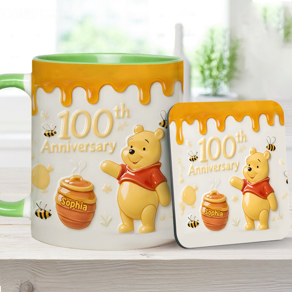 Honey Bear 100th Anniversary - Personalized Accent Mug