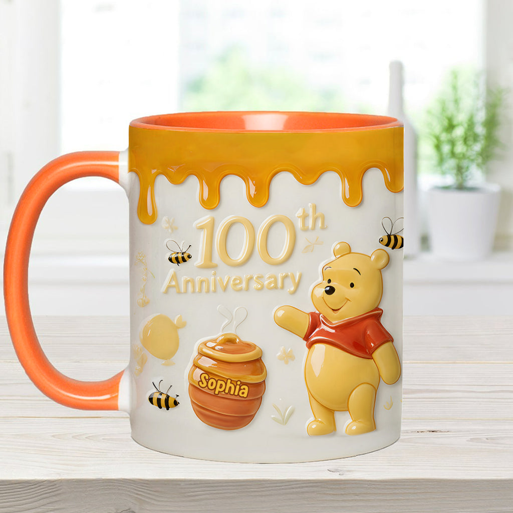 Honey Bear 100th Anniversary - Personalized Accent Mug