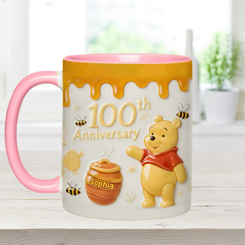 Honey Bear 100th Anniversary - Personalized Accent Mug