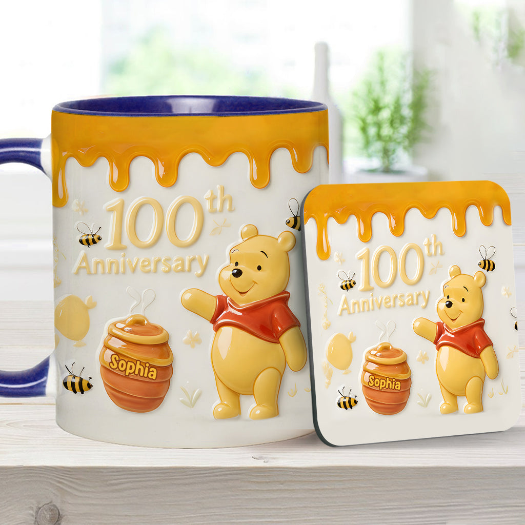 Honey Bear 100th Anniversary - Personalized Accent Mug