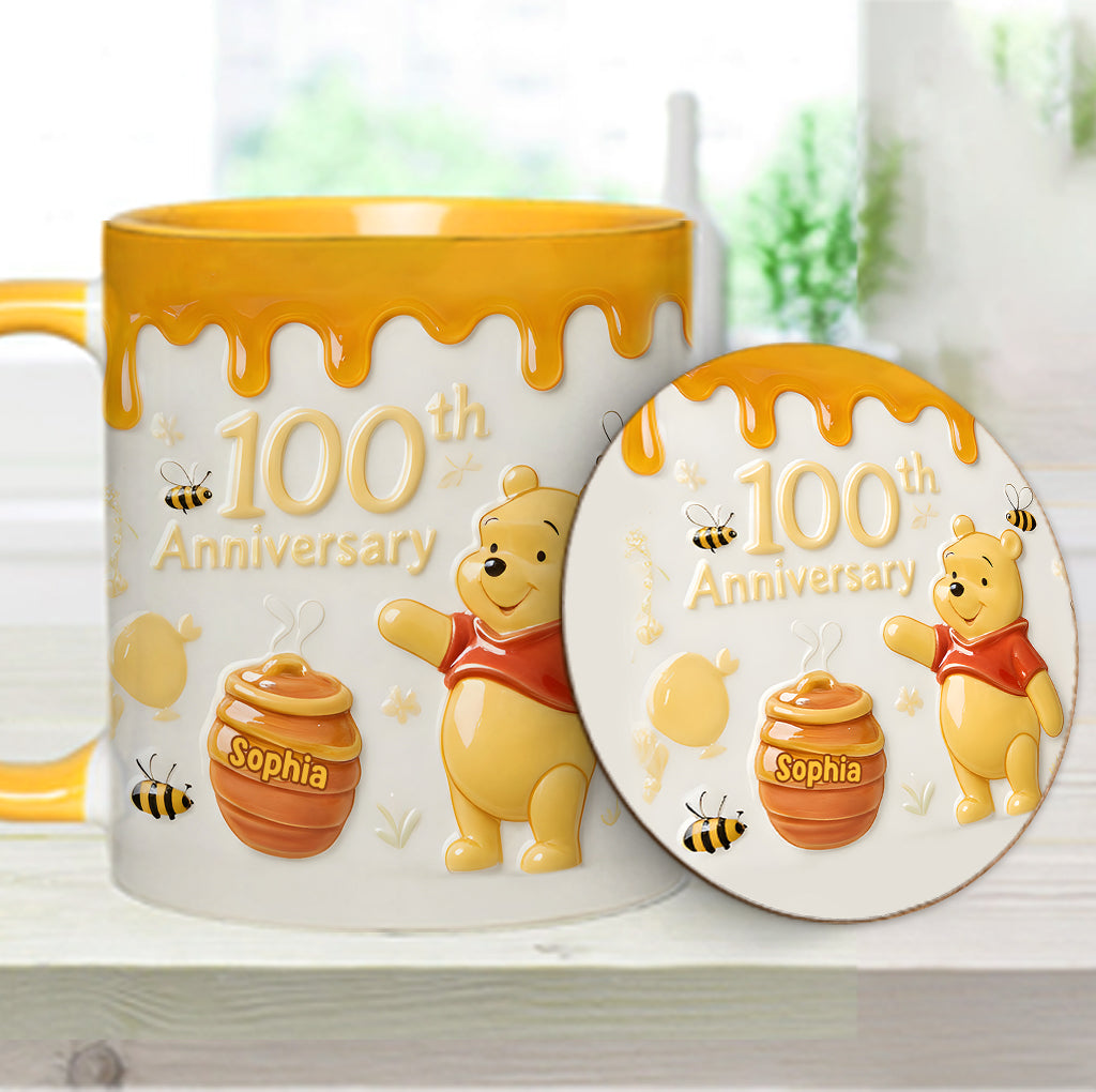 Honey Bear 100th Anniversary - Personalized Accent Mug