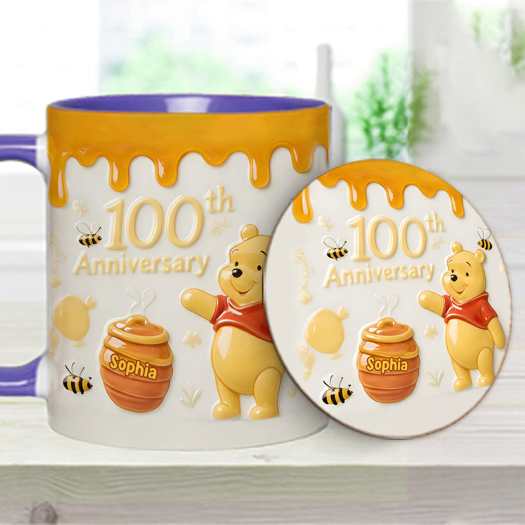 Honey Bear 100th Anniversary - Personalized Accent Mug